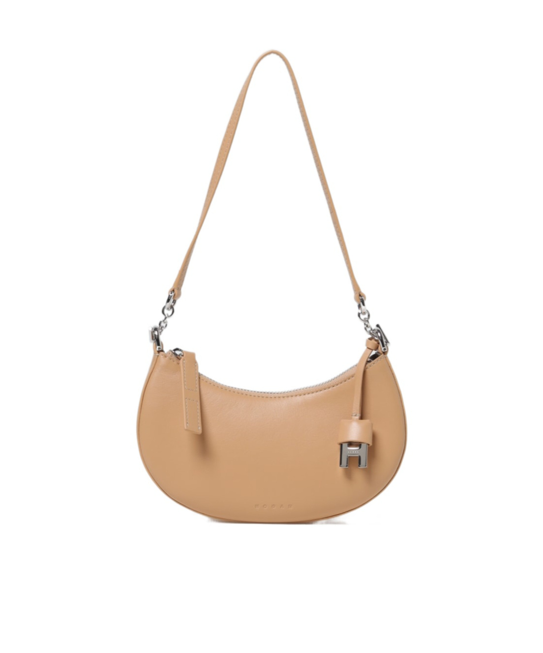 Hogan Tracollina Shoulder Bag In Sand-colored