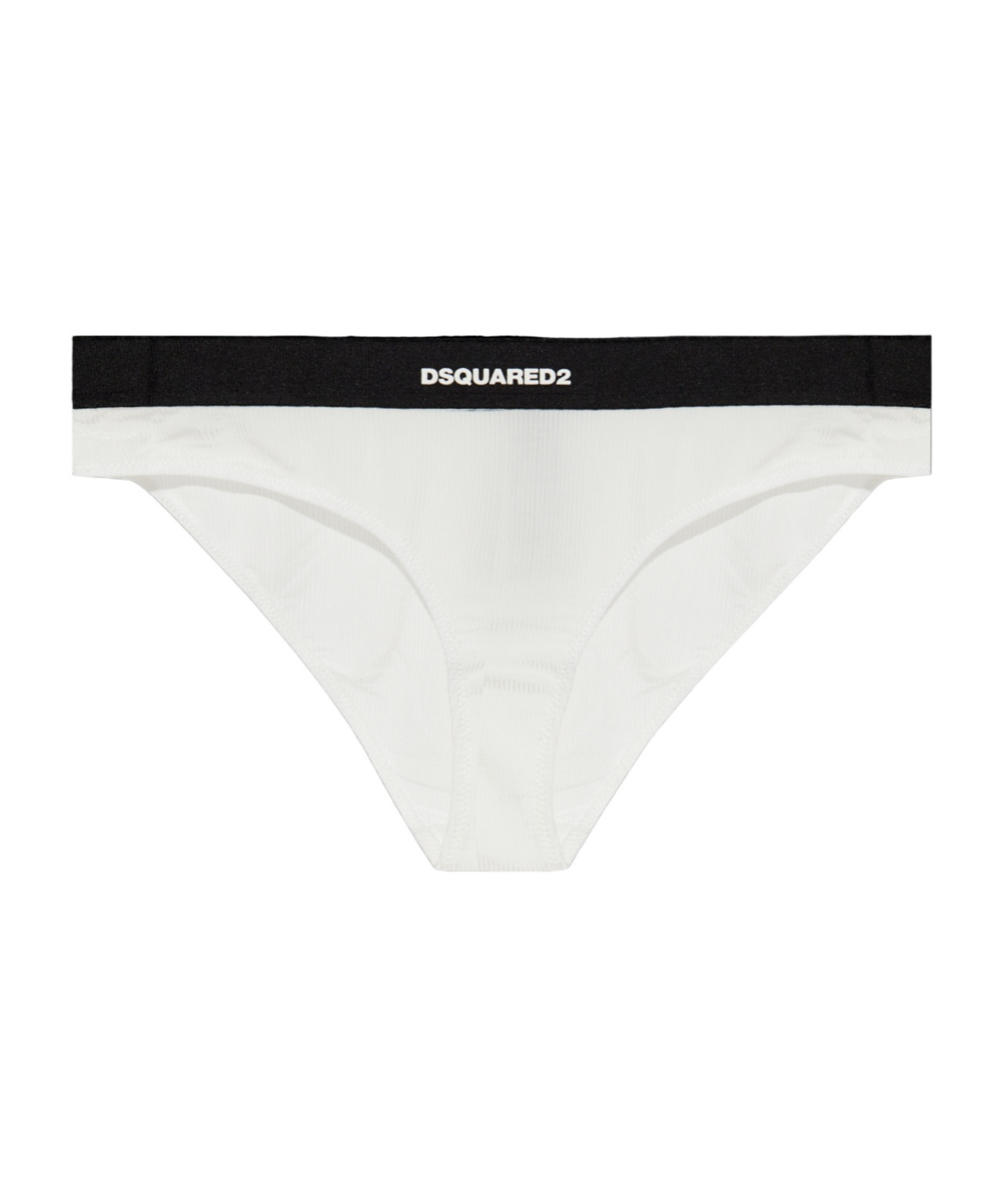 Dsquared2 Contrasting Logo-print Briefs In White