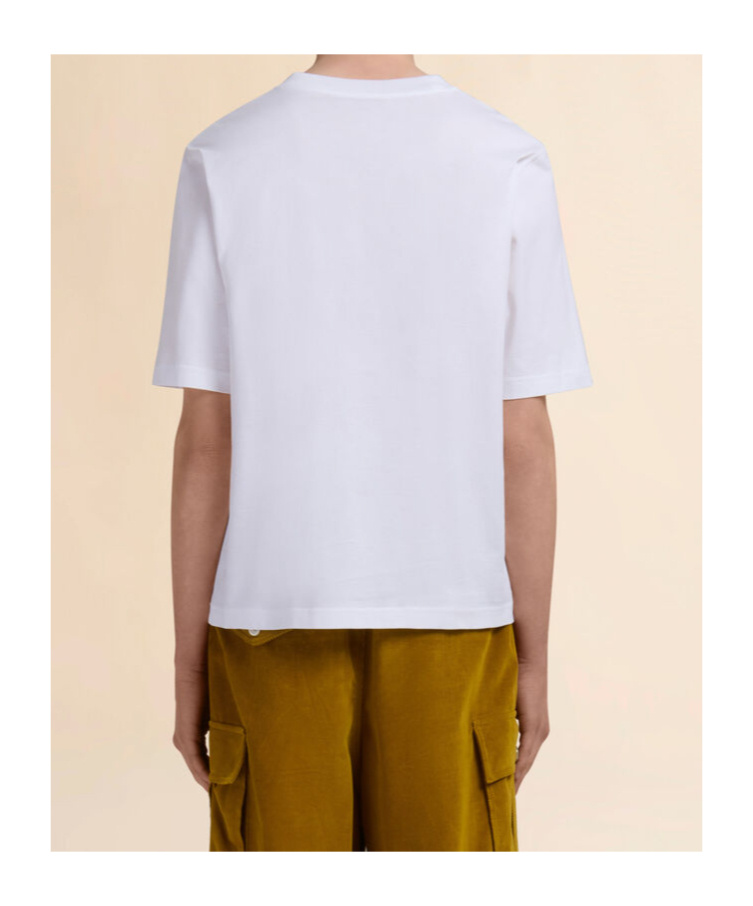 Marni Logo T-shirt In White