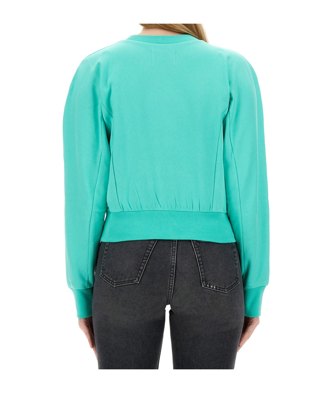 Vivienne Westwood Orb-embroidered Cotton Sweatshirt In Green