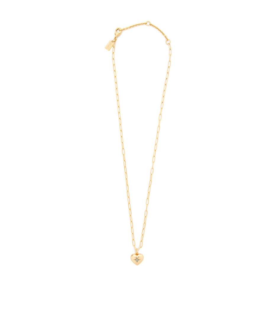 COACH ICONIC HEART NECKLACE