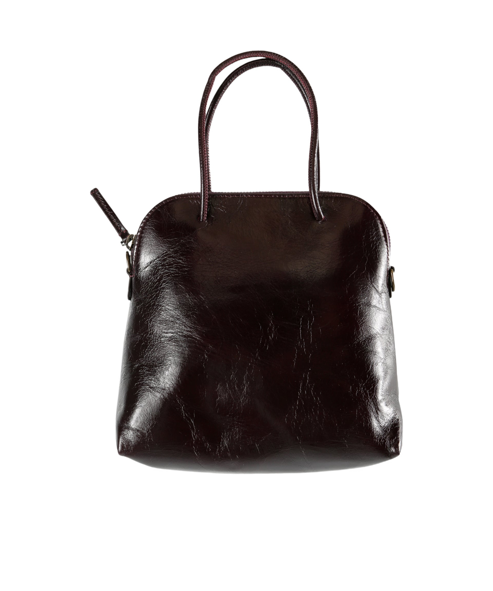 Uma Wang Double Handle Shoulder Bag In Brown