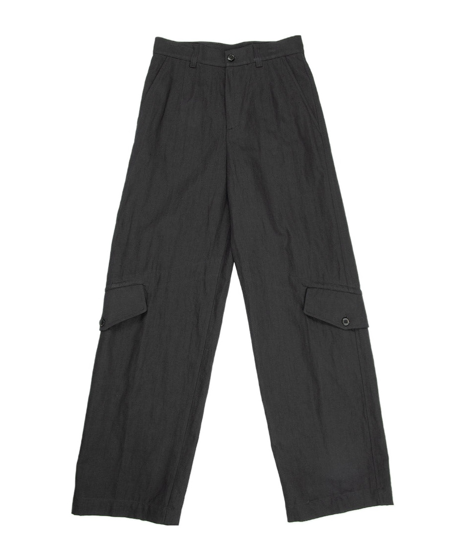 Dries Van Noten Belt-loop Casual Pants In Black