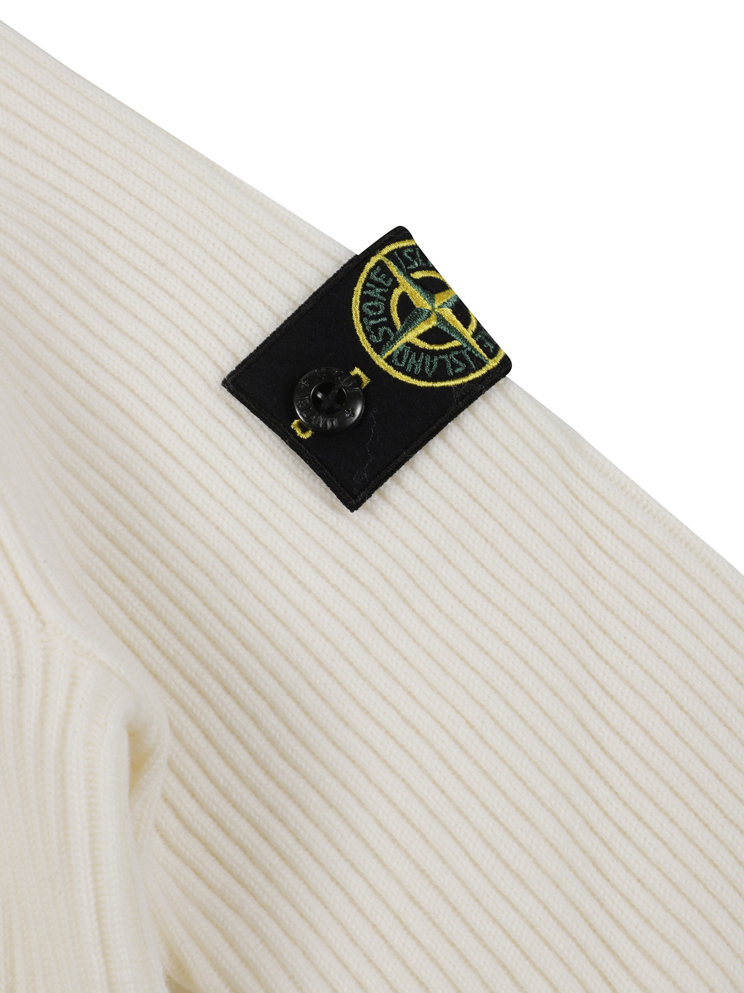 Stone Island Ribbed Sweater In Multi