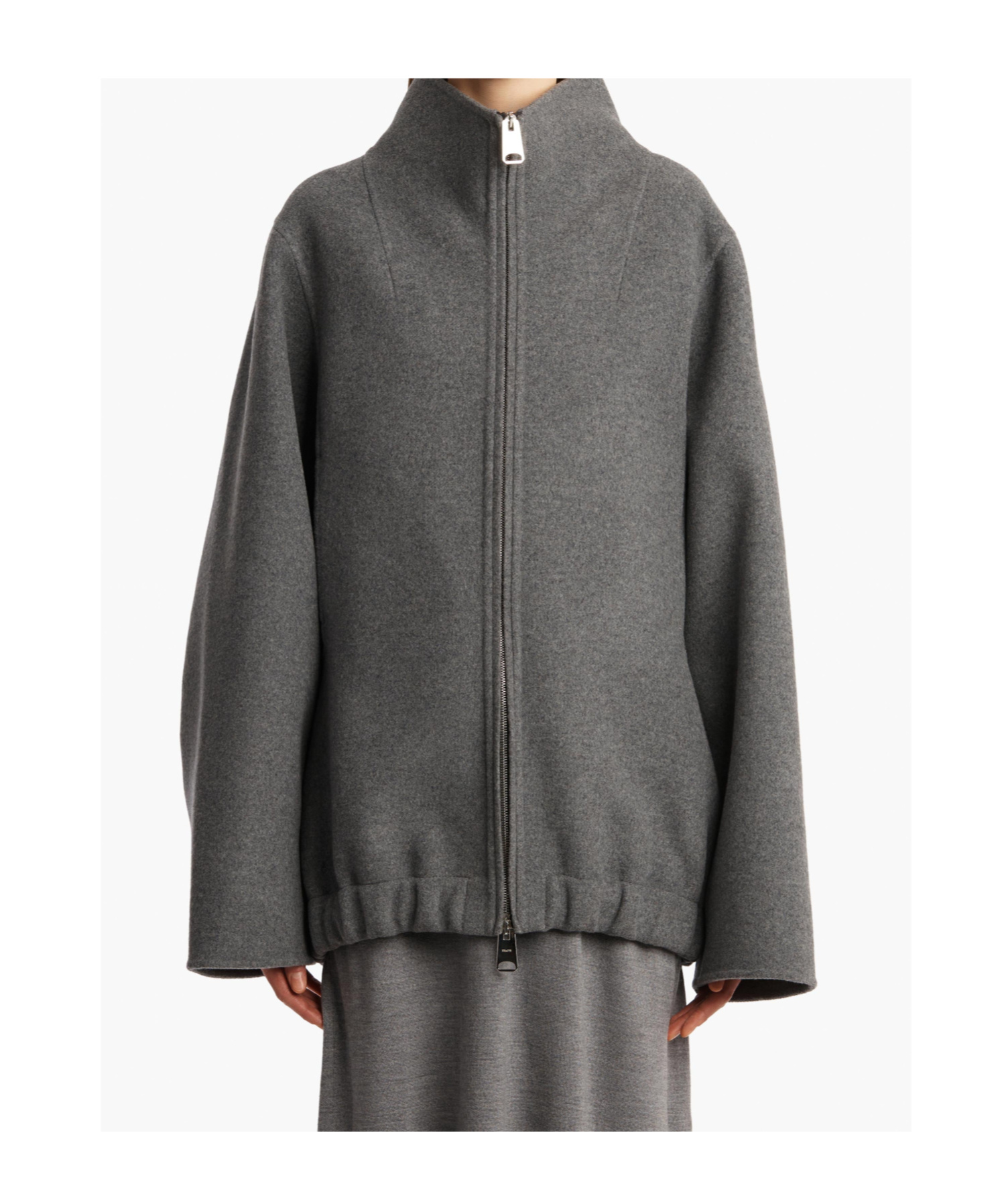 Khaite Garret Jacket In Gray