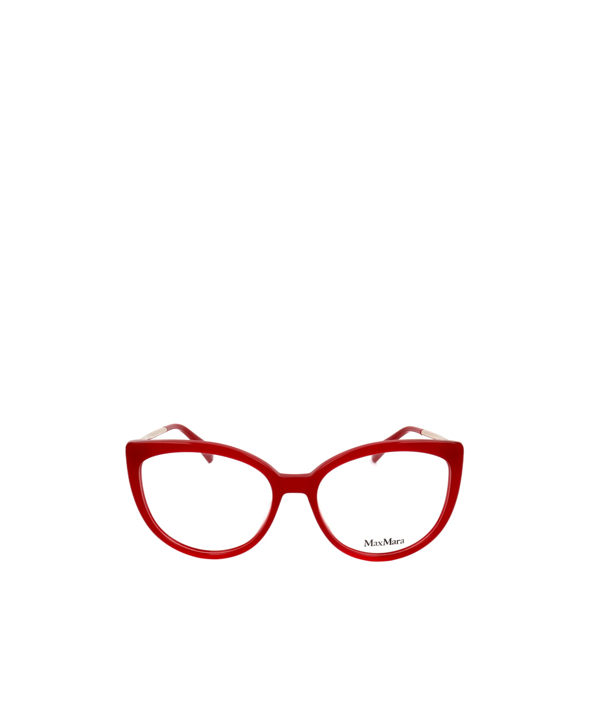 Max Mara Logo Flat Mirror In Red