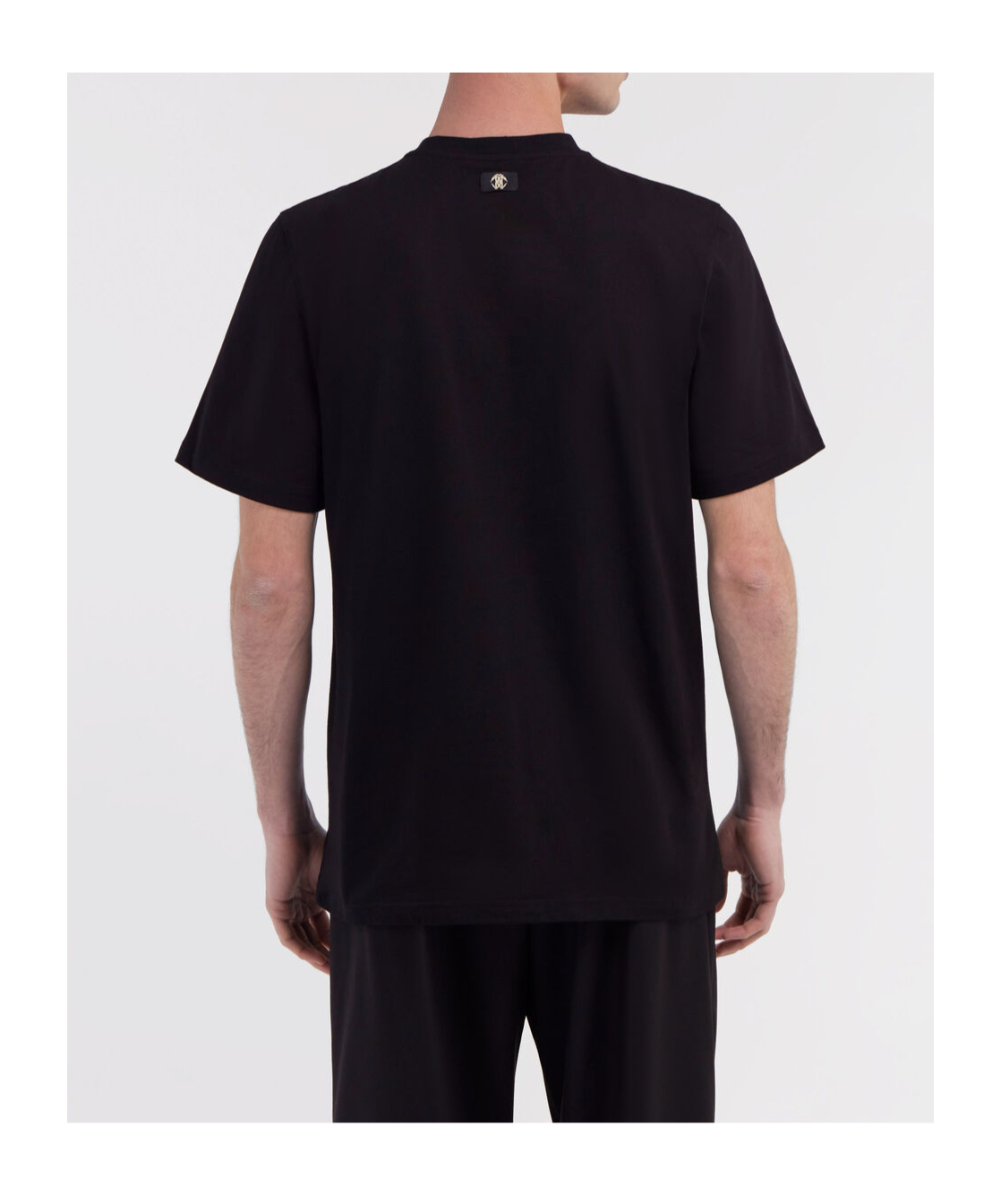 Roberto Cavalli Short-sleeved T-shirt In Black