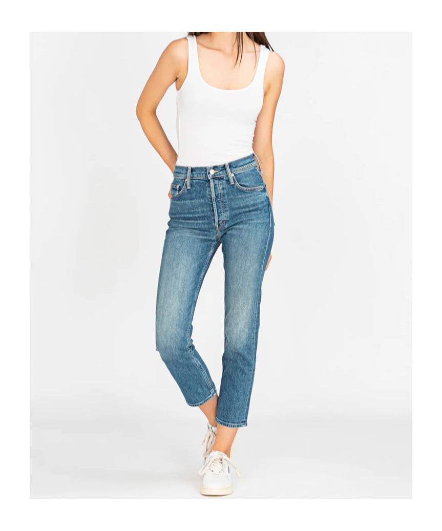 James Perse Wide Strap Vest In White