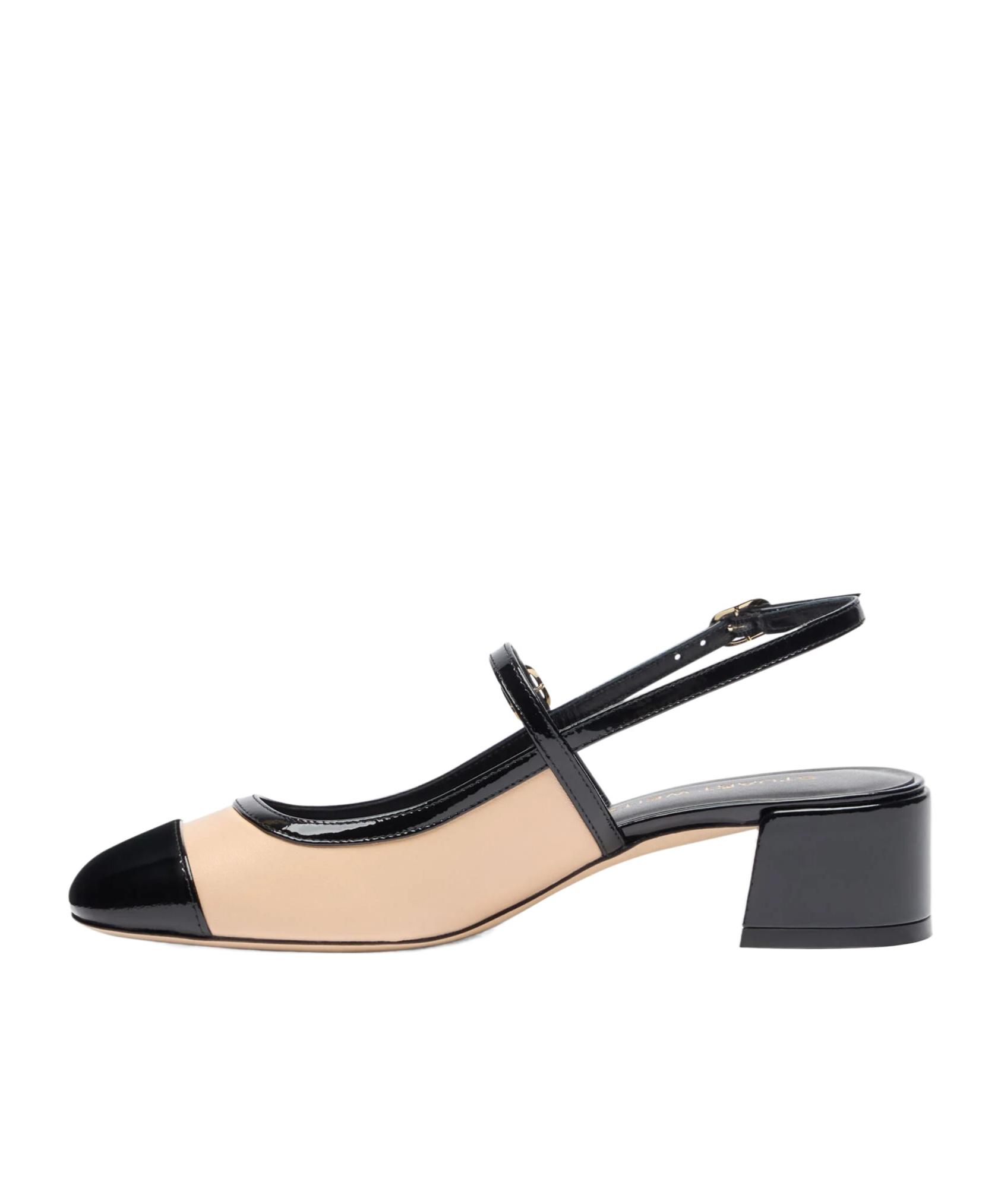 Stuart Weitzman Beige Slingback Pumps