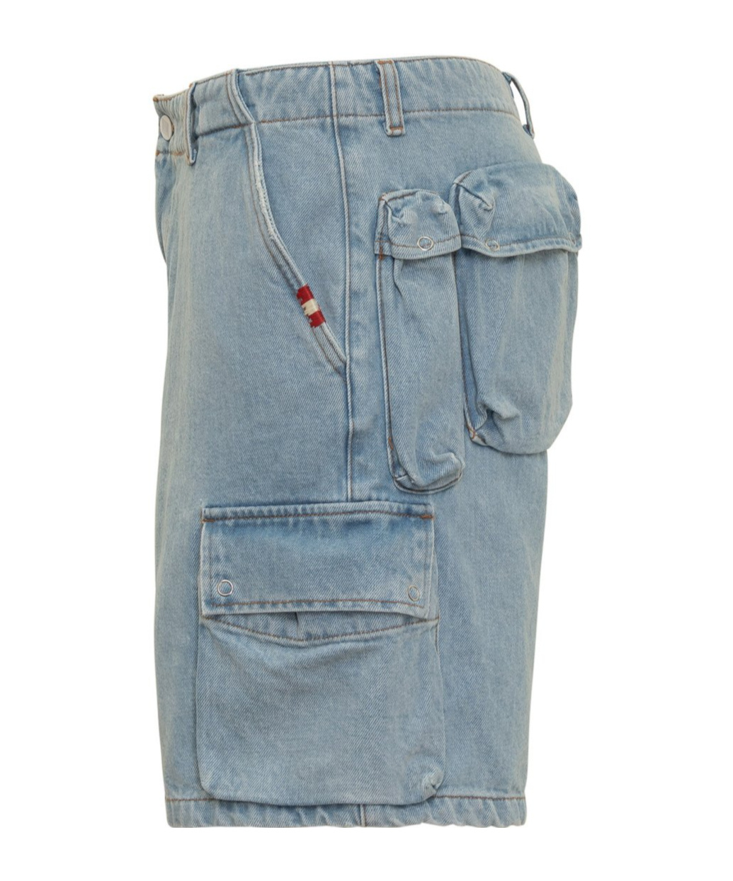 Amish Bermuda Cargo Shorts In Gray