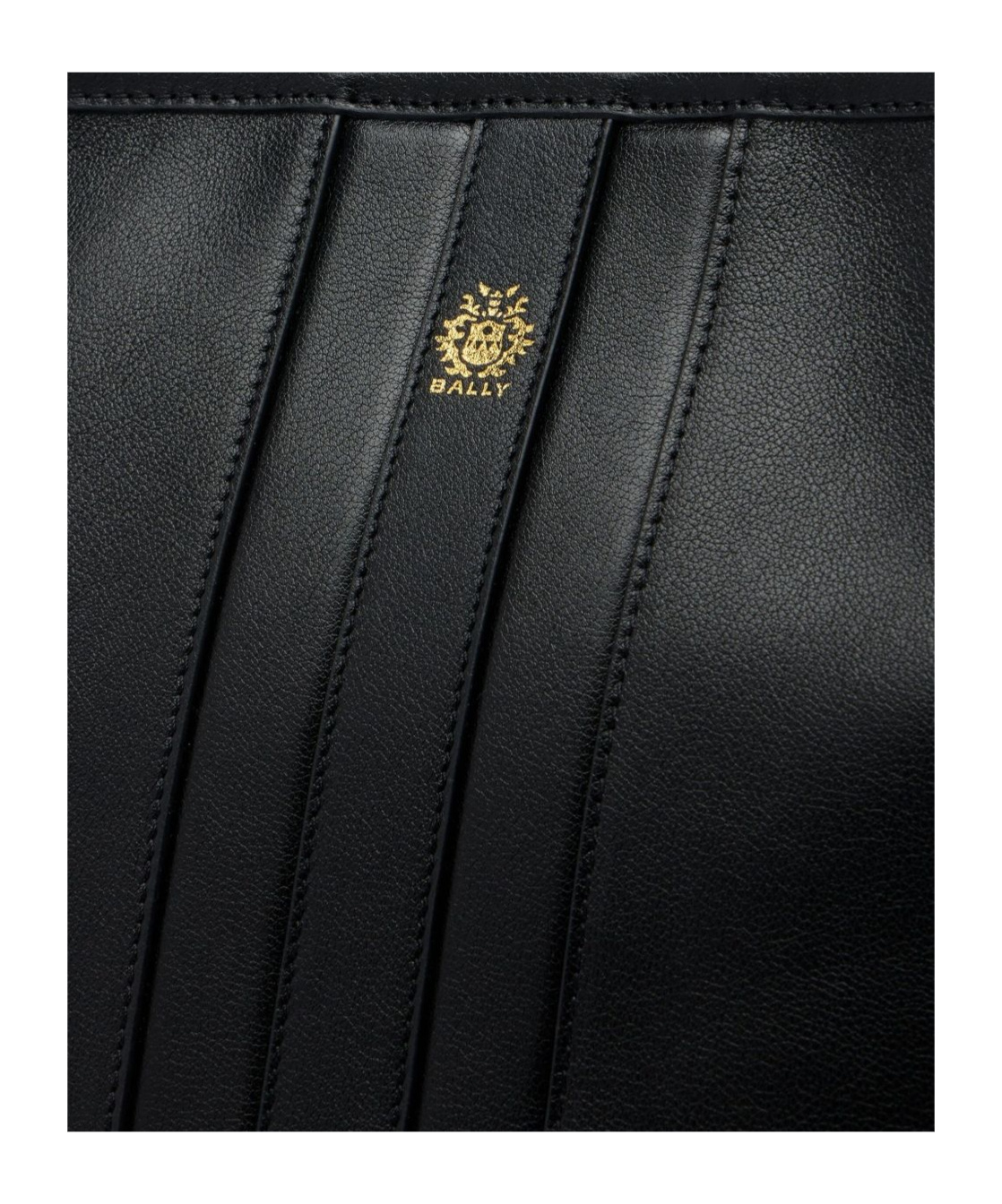 Bally Beckett Bucket Bag In Brown Leather In Black