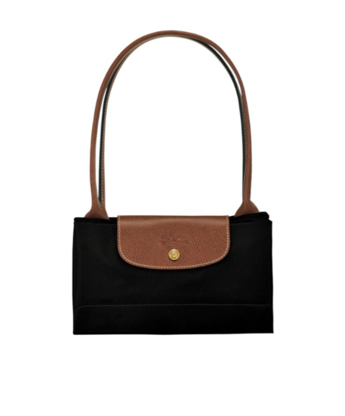 Longchamp Large Le Pliage Tote Bag In Black