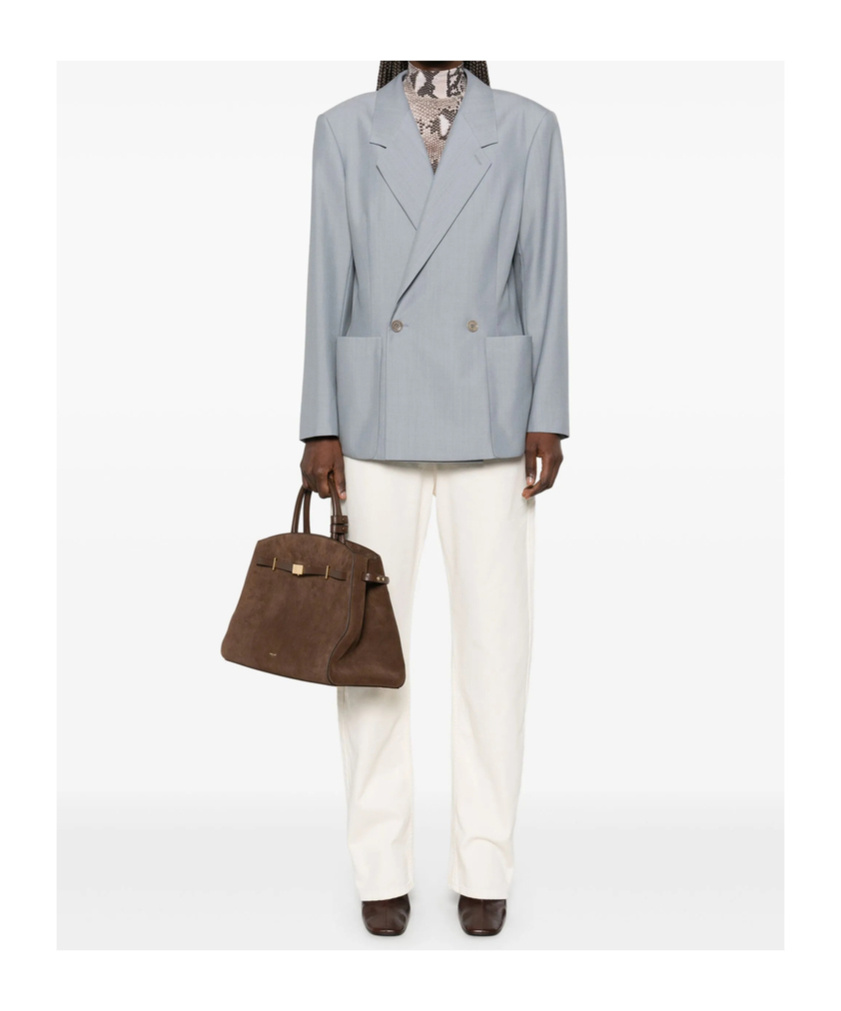 Lemaire Drop-crotch Jeans In White