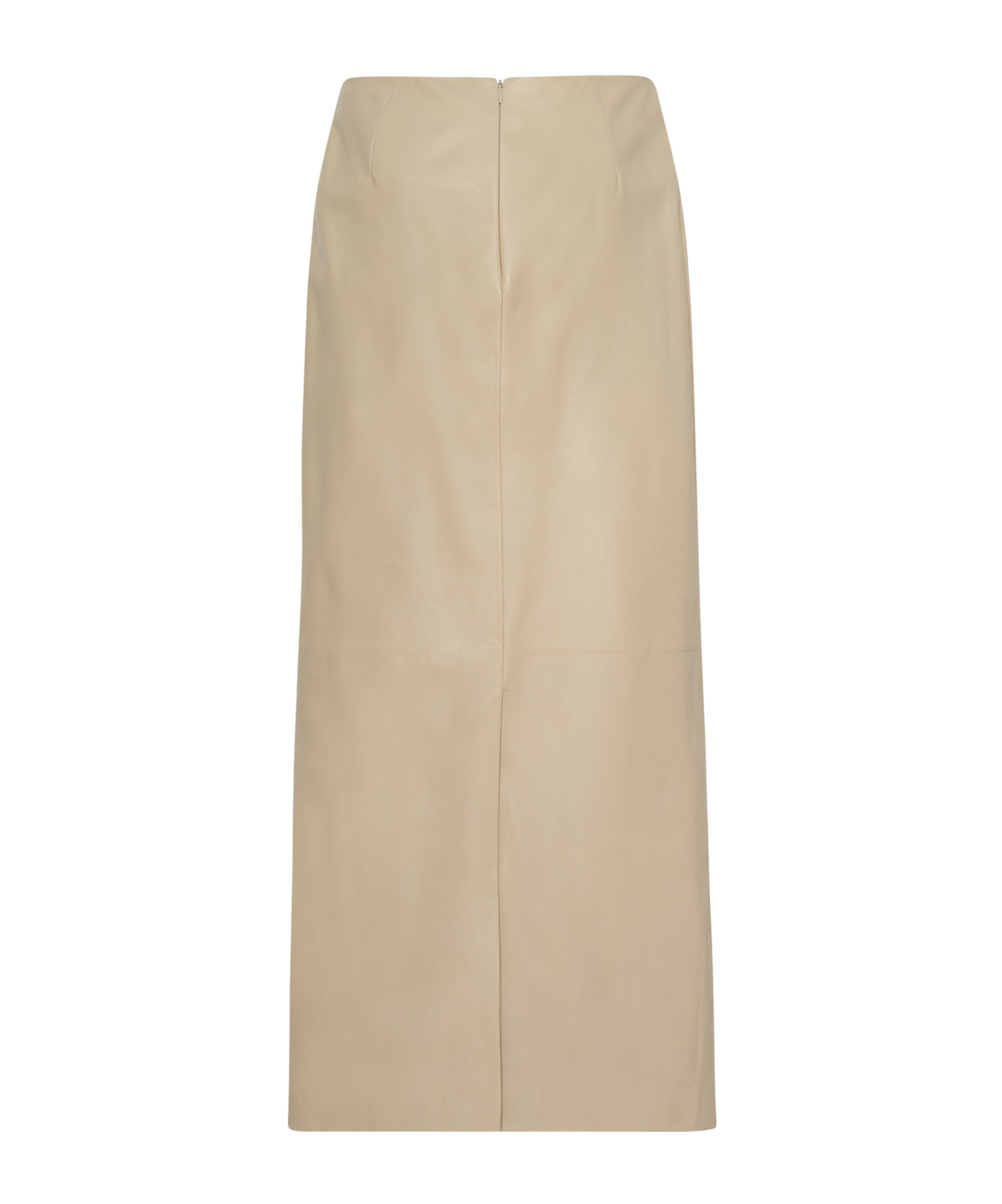 The Row Logo Skirt In Nude