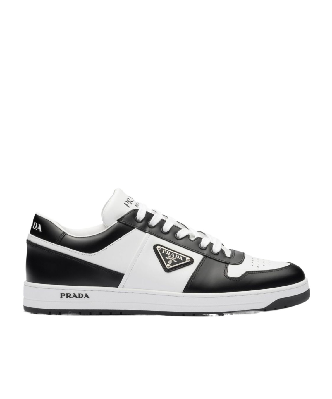 Prada Low-top Sneakers For Downtown Style In Black