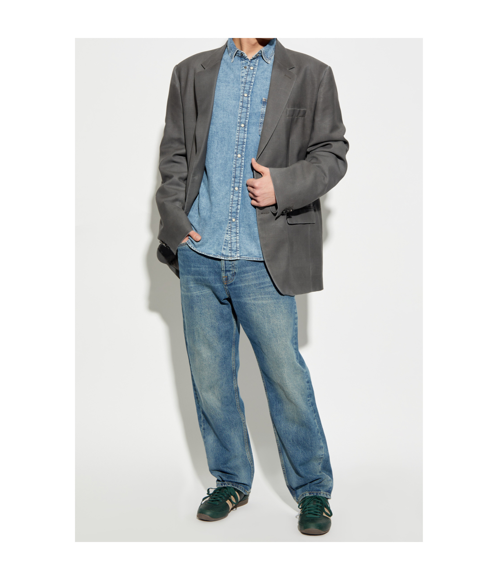 Samsoe & Samsoe Samsoe Samsoe Classic Fit Jeans In Blue