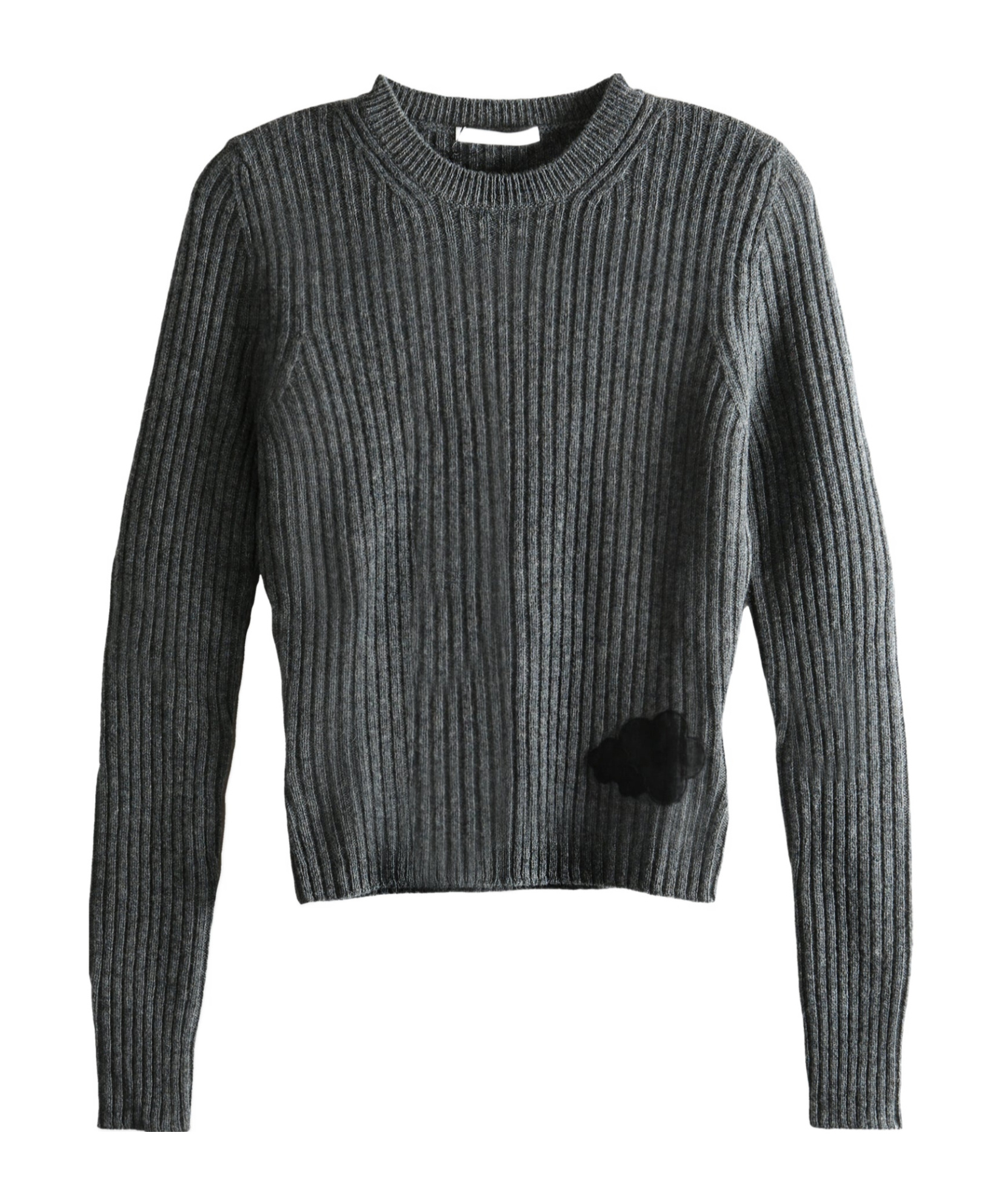 Cecilie Bahnsen Long-sleeved Sweater In Black