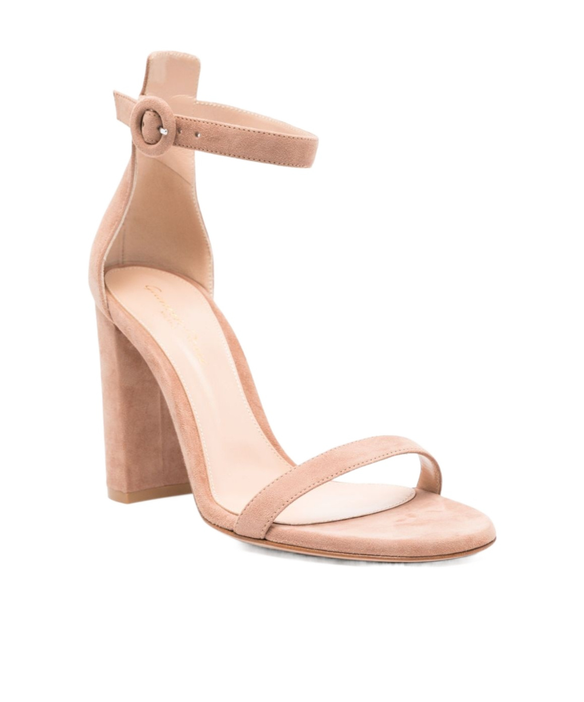 Shop Gianvito Rossi Open-toed High-heeled Sandals In Nude