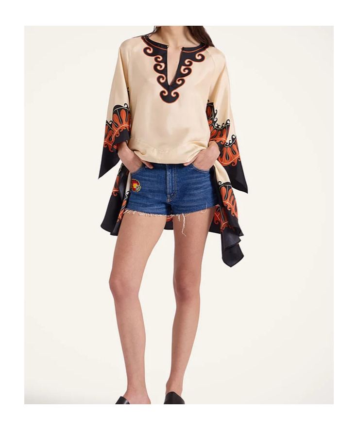 La Doublej Malibu Dress In Orange