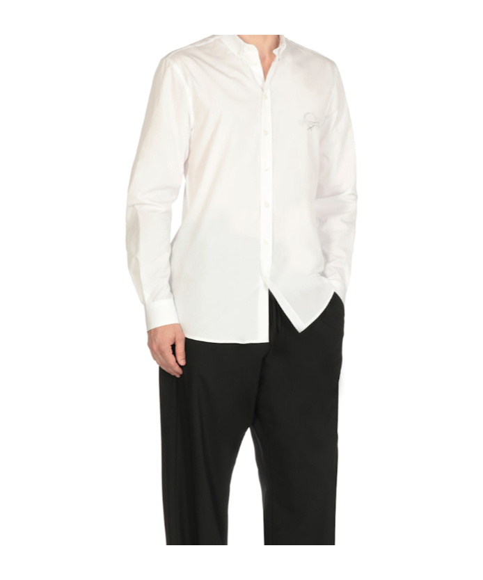Moschino Long Sleeve Shirt In White