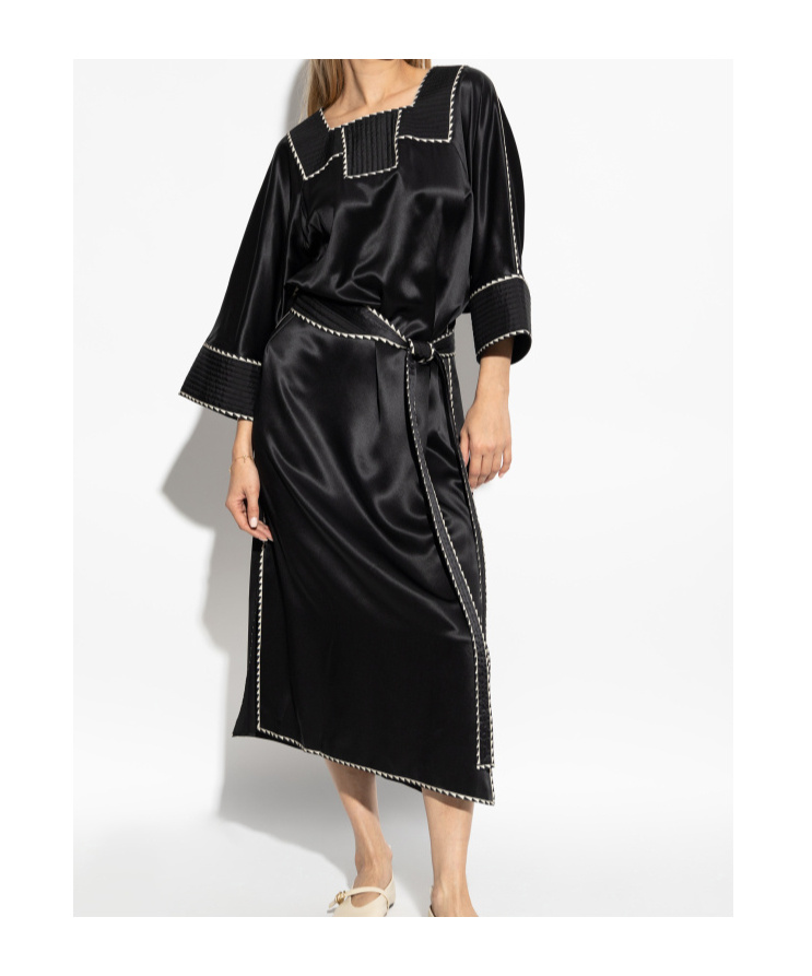 TORY BURCH SQUARE NECK DRESS