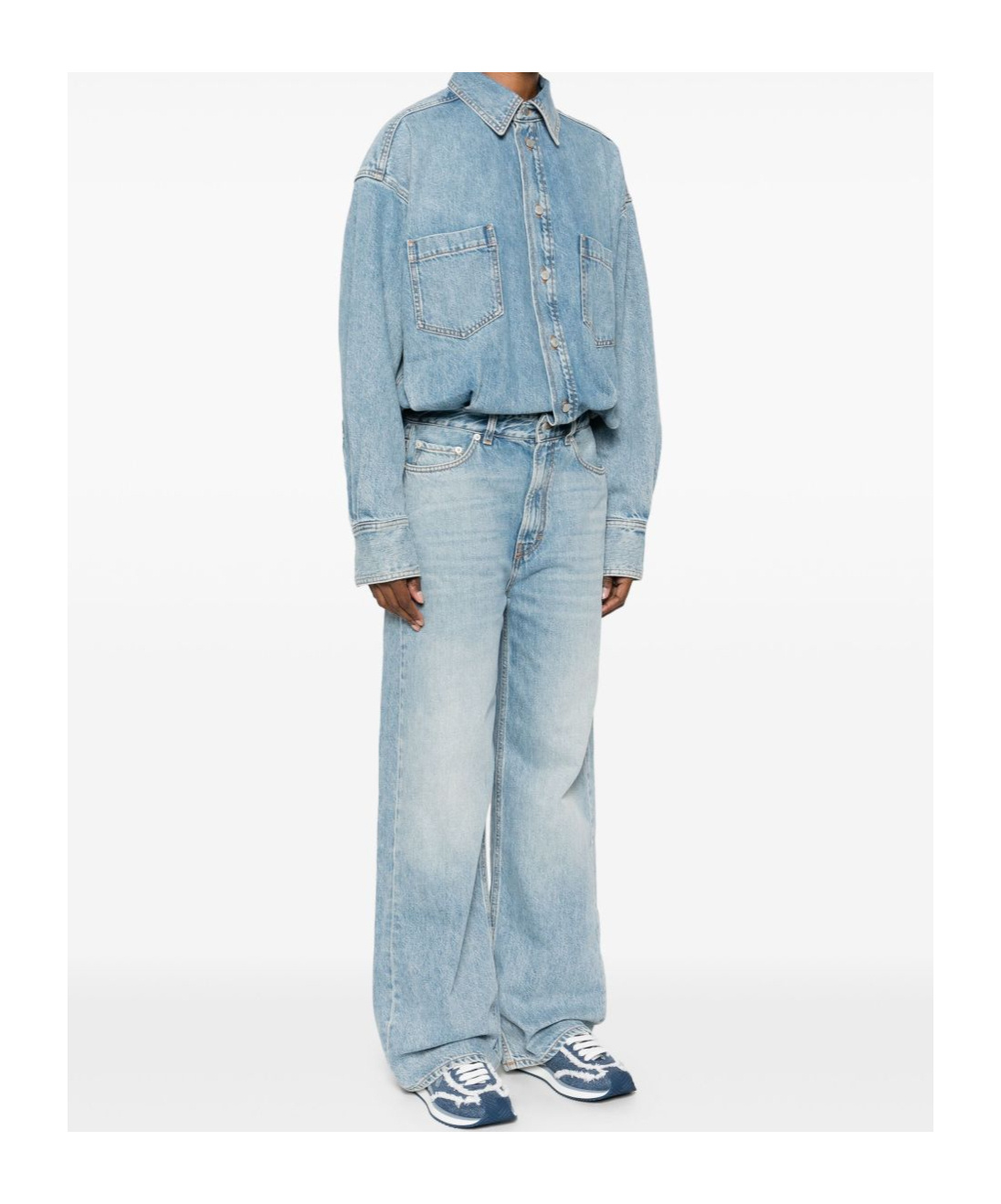 Shop Haikure Tilda Jumpsuit In Blue