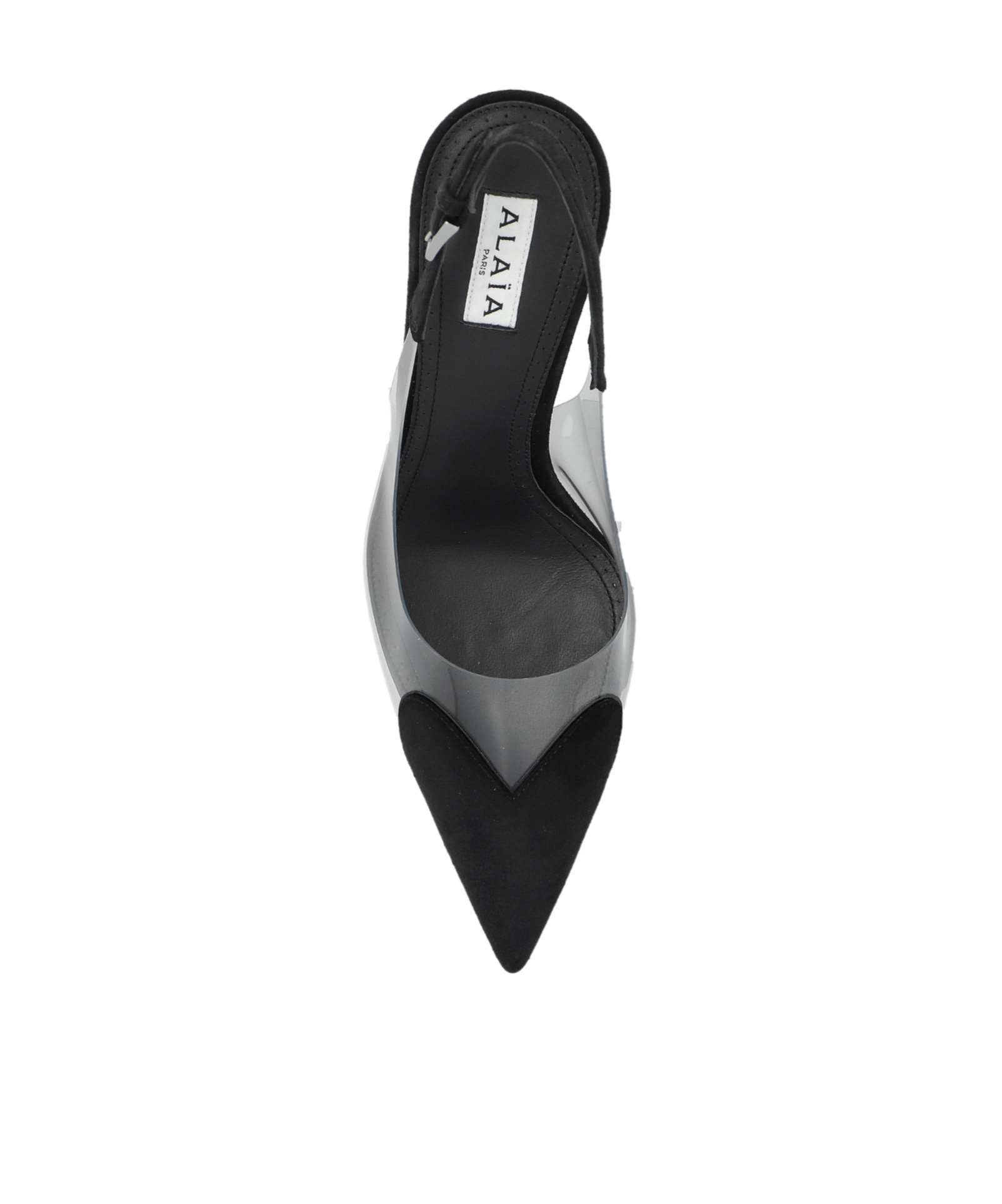 Alaïa Alaia Slingback Heel Le Coeur Lat. Black