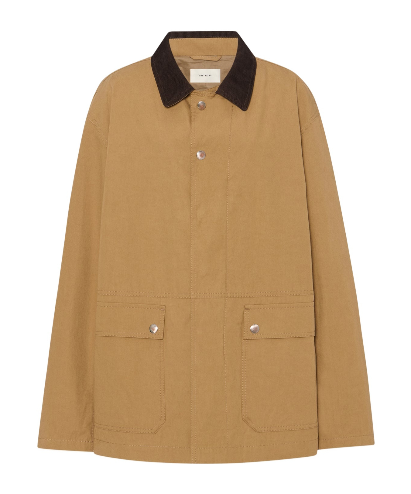 Shop The Row Cotton Jacket In Nude
