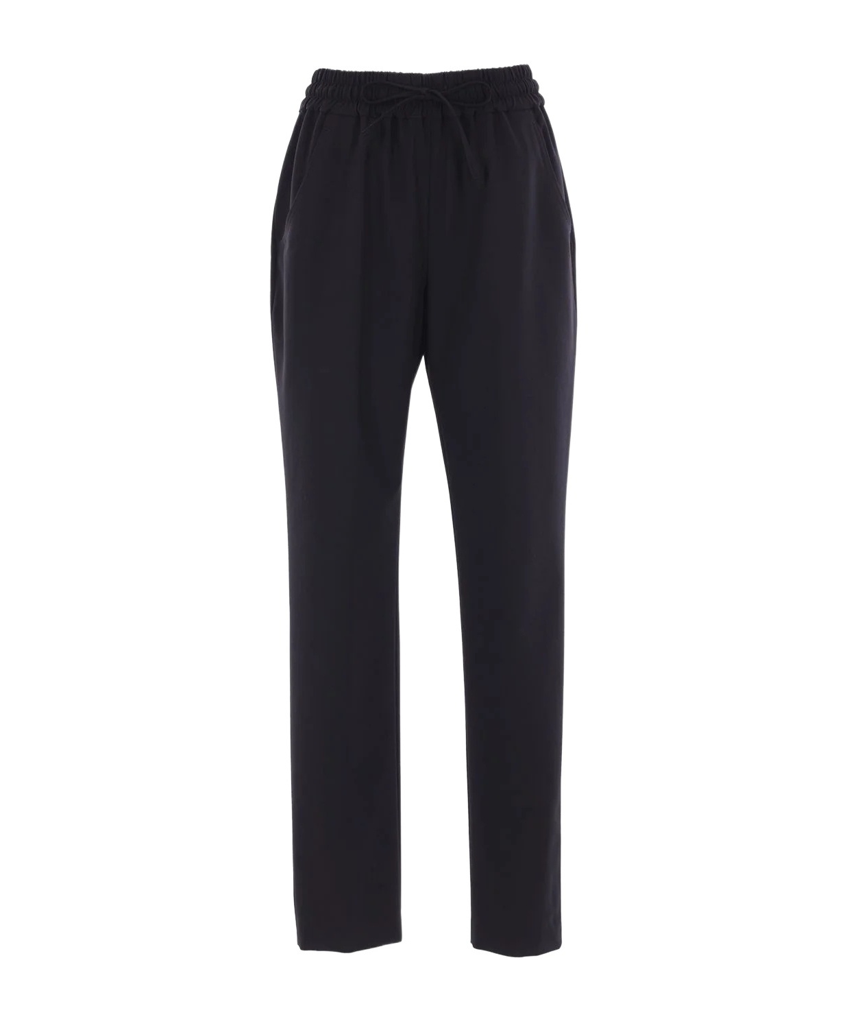 Aspesi Straight-leg Tailored Trousers In Black
