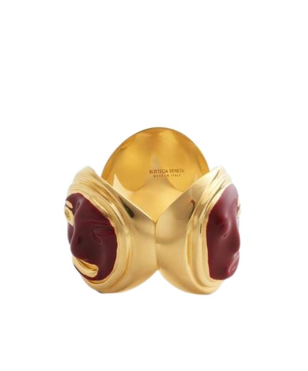 Bottega Veneta Face Ring In Syrup