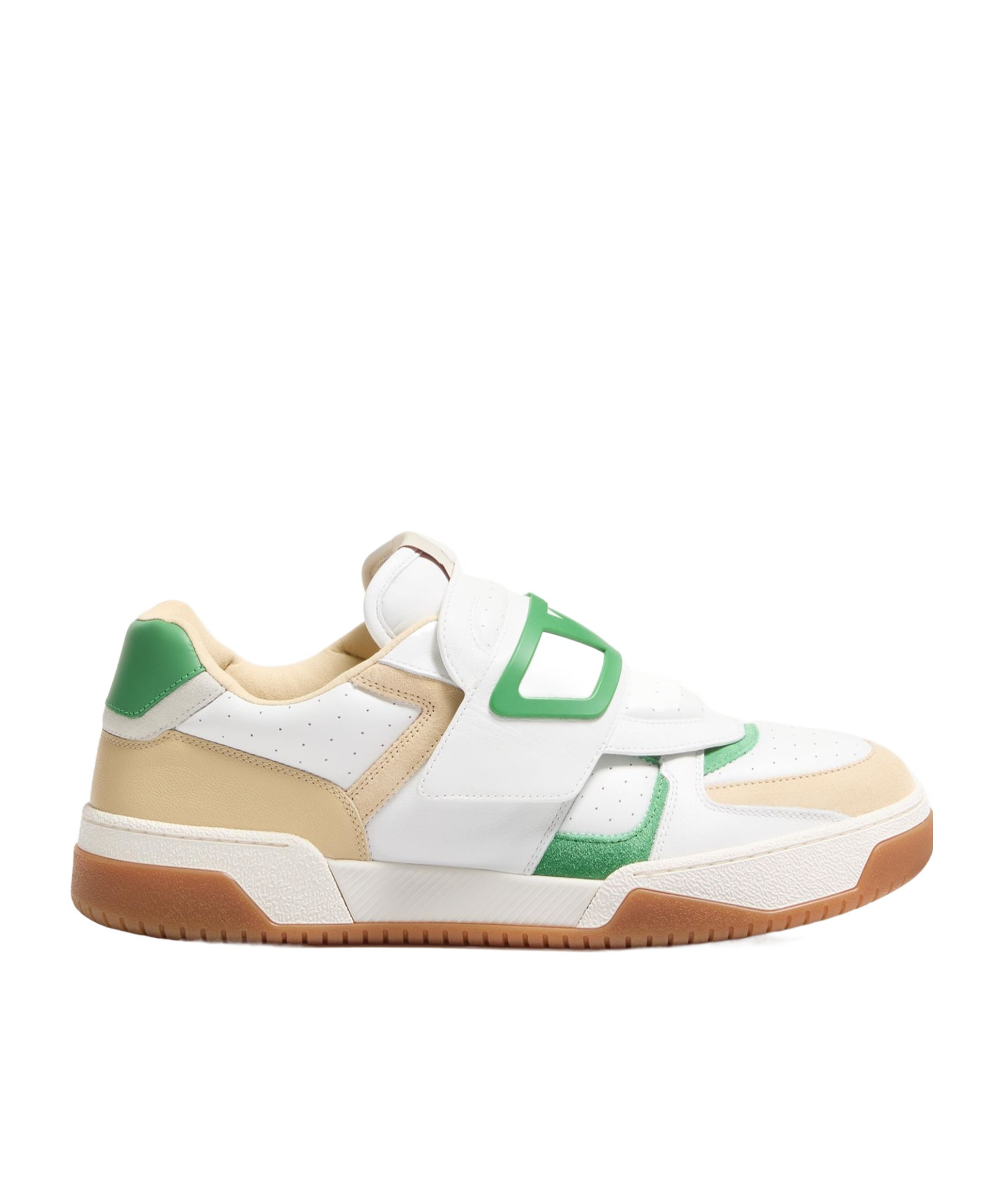 Valentino Garavani Vg Joie De Jouer Sneaker In Nappa Calfskin In White