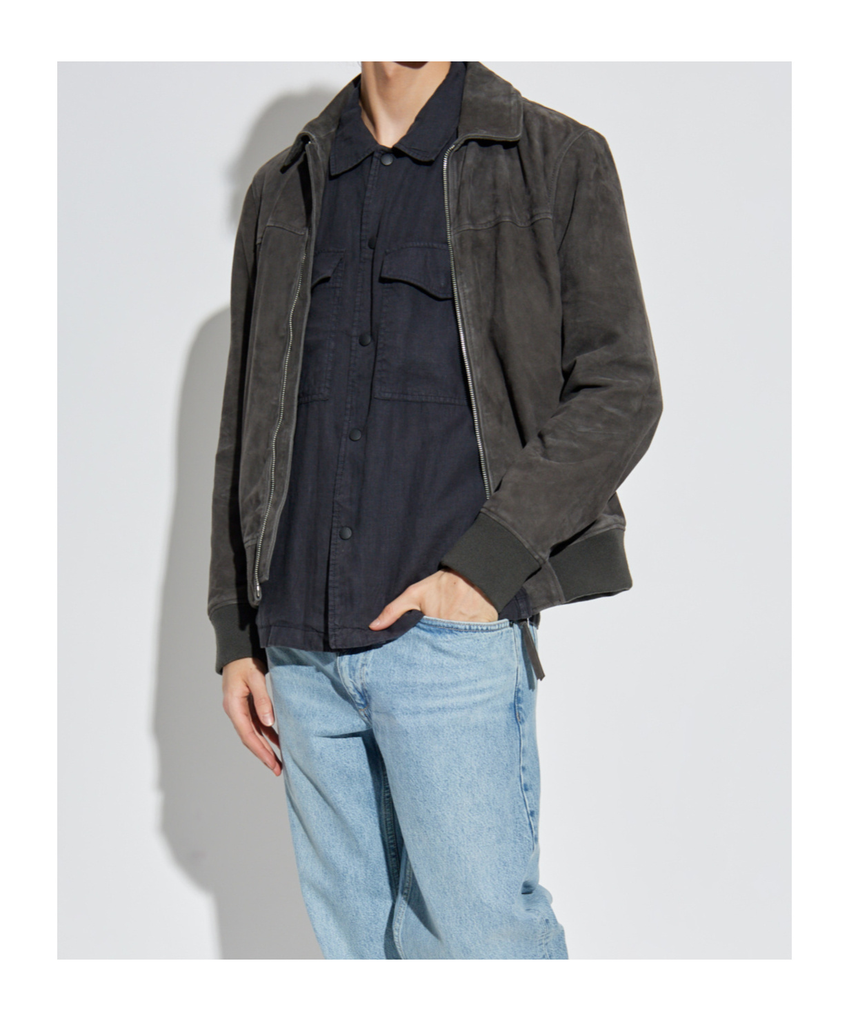 Rag & Bone Angus Linen Shirt Jacket