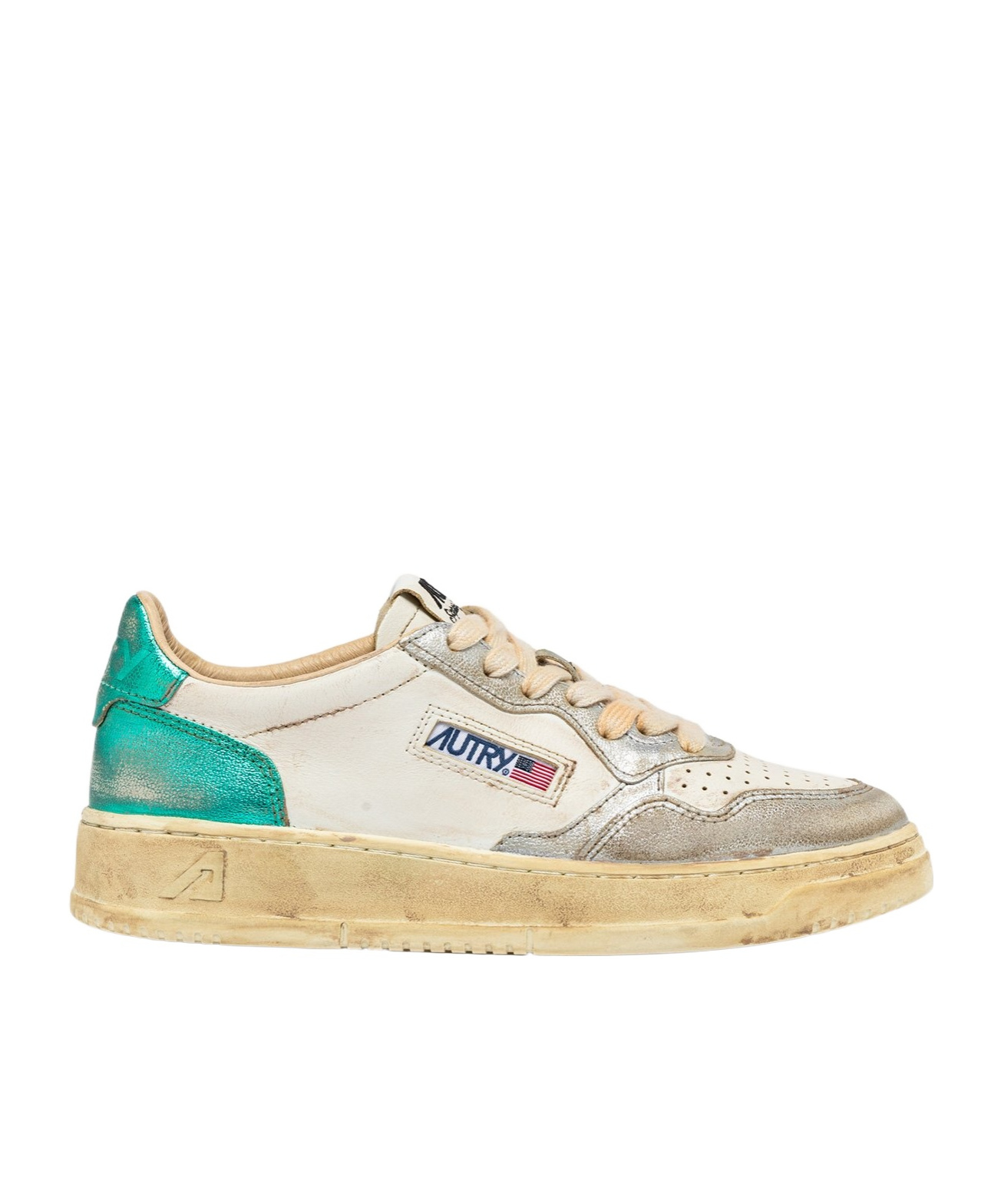 Autry Medalist Super Vintage Sneakers Avlw Sv17 In Nude