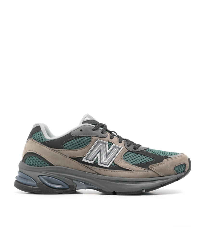 New Balance 2010 Rubber-trimmed Mesh And Suede Sneakers In Gray