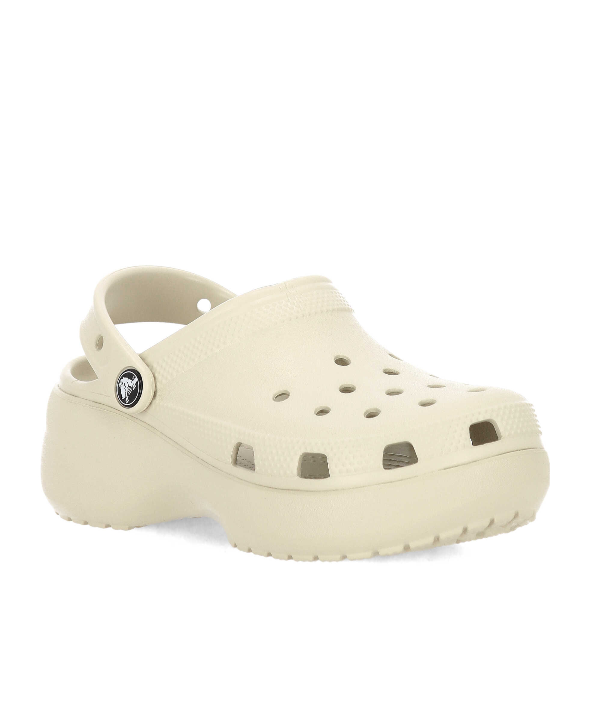 Crocs Round Toe Sandals In Neutral