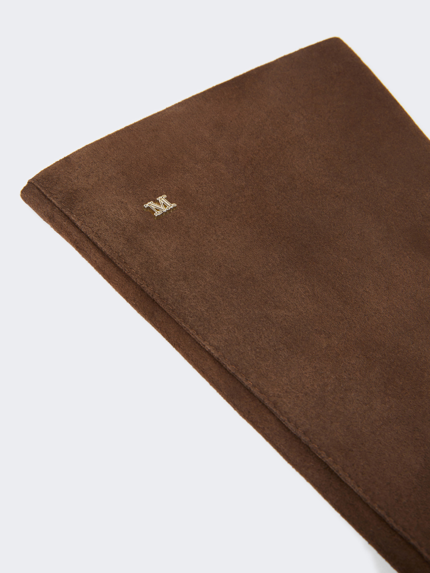 Max Mara Afideesuede Gloves In Suede Nappa In Red
