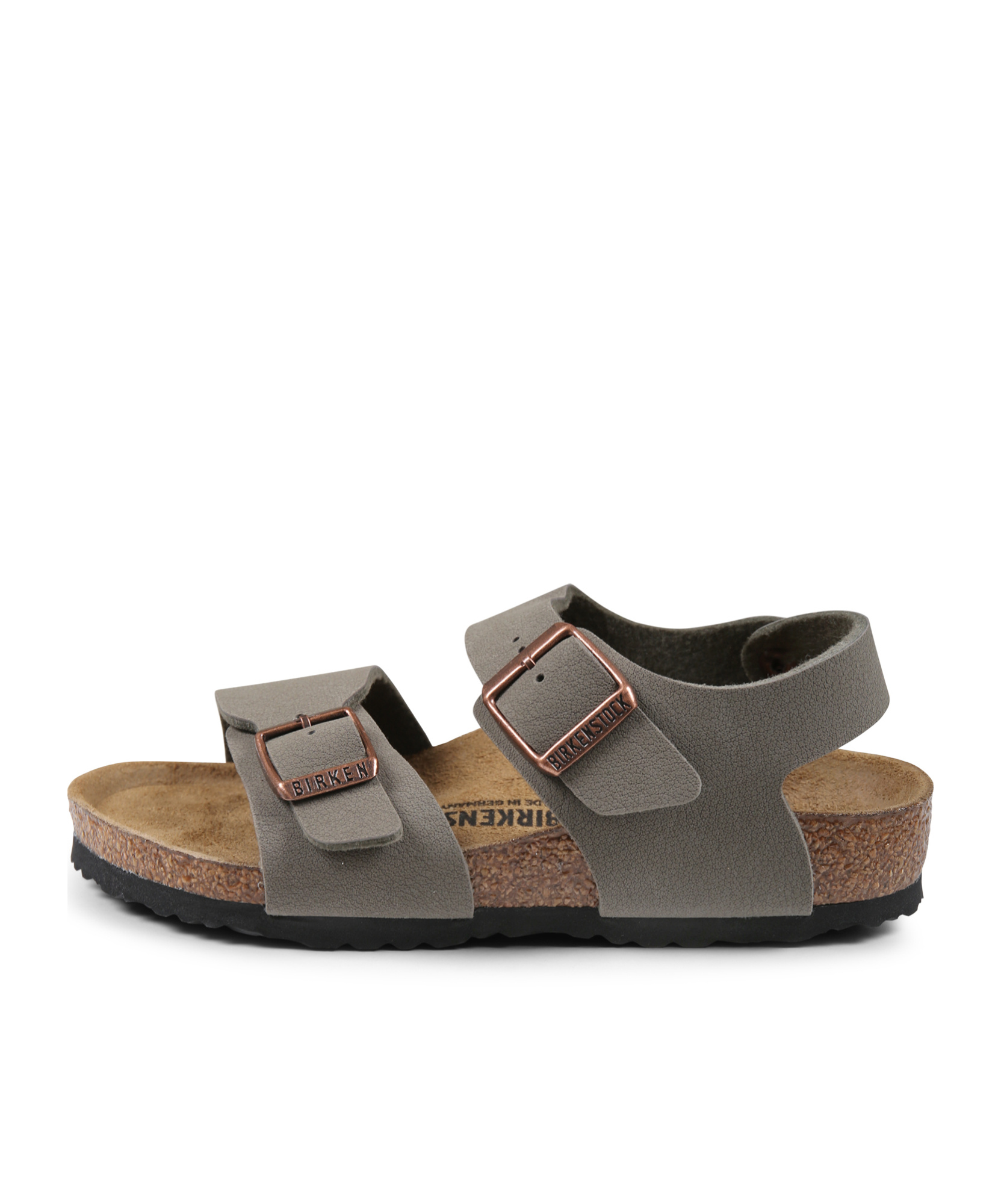 Birkenstock Round-headed Sandals In Black