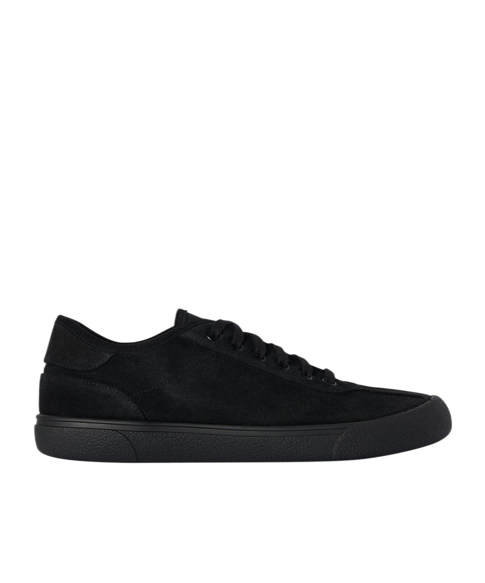 The Row Suede Sneaker In Suede In Black