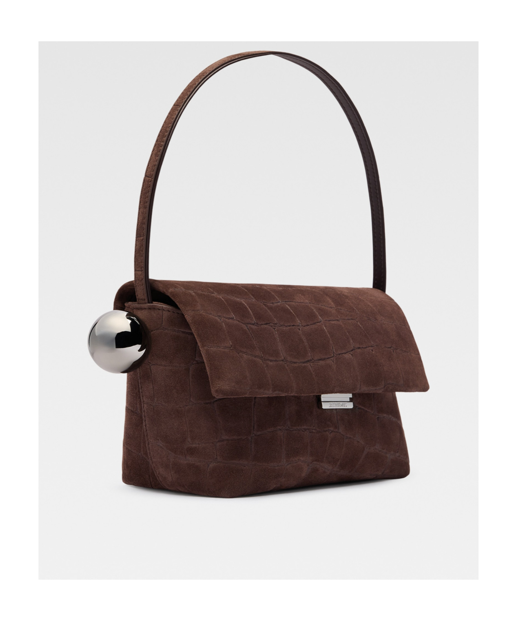 Jacquemus Flip Shoulder Bag In Brown