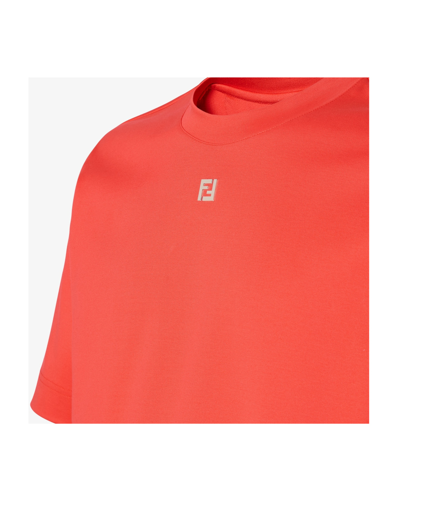 Fendi Red Cotton T-shirt