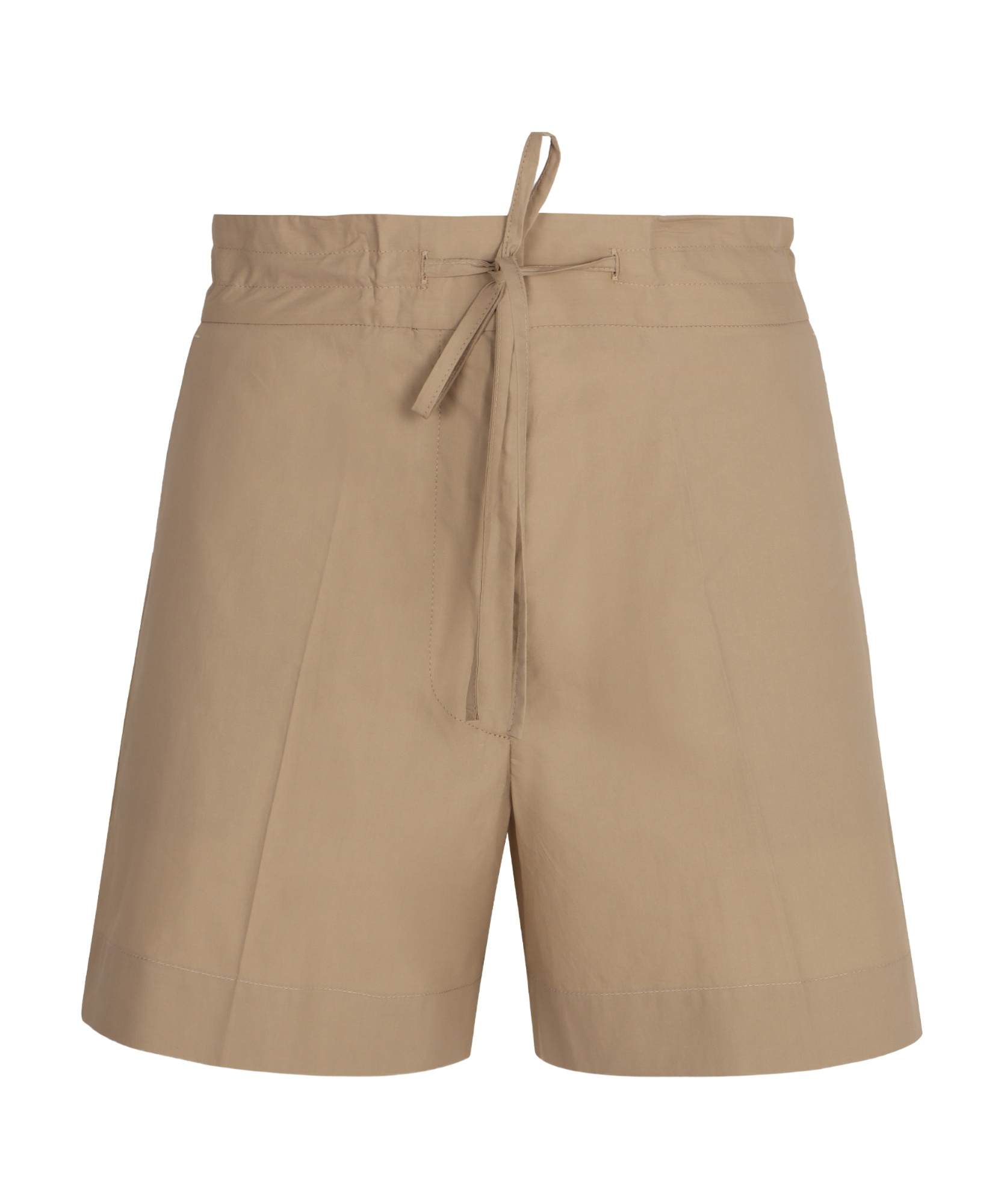 P.a.r.o.s.h . Bermuda Shorts With Drawstring Waist In Neutral