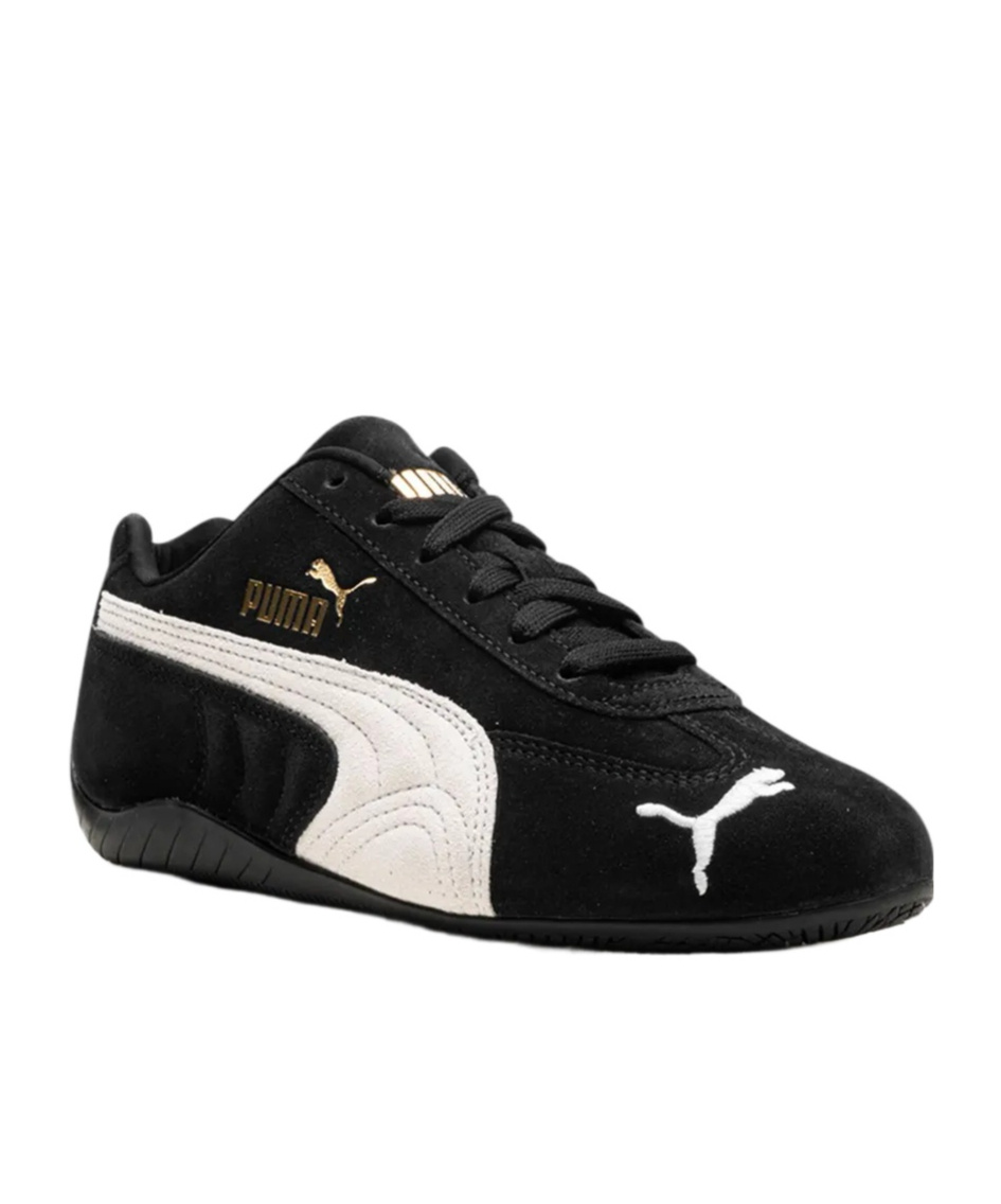 Puma Speedcat Og Logo Detailed Sneakers In Black