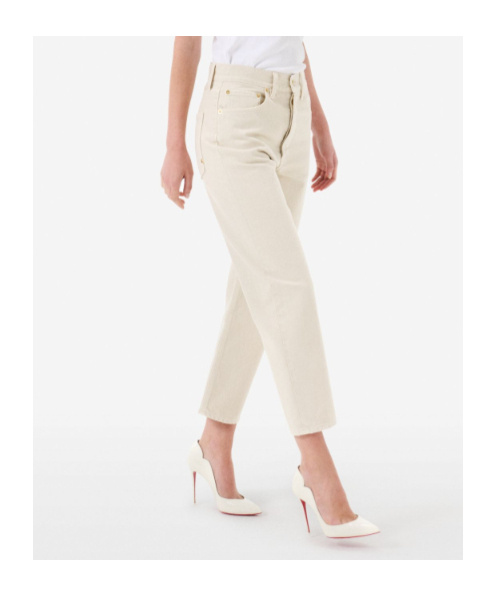Cycle Carrots Jeans In White