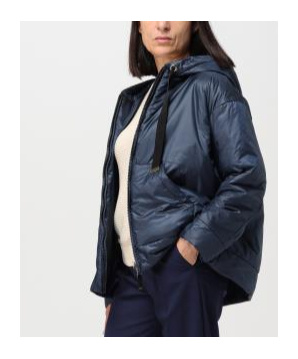 Max Mara Double-sided Casual Jacket In Black