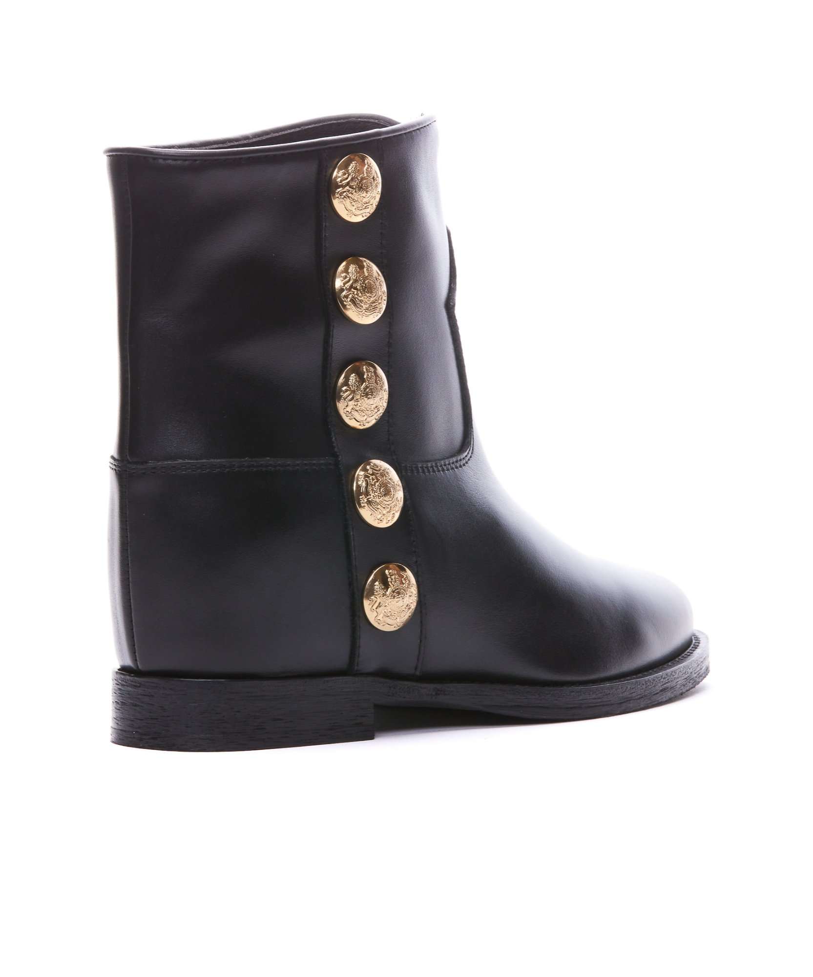 VIA ROMA 15 VIA ROMA 15 3194 ALMOND TOE ANKLE BOOTS 