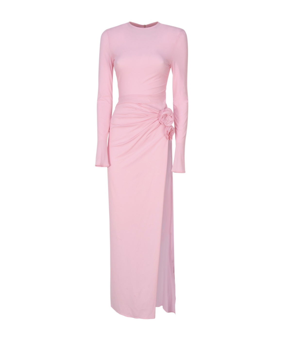 Magda Butrym Draped Midi Dress In Pink