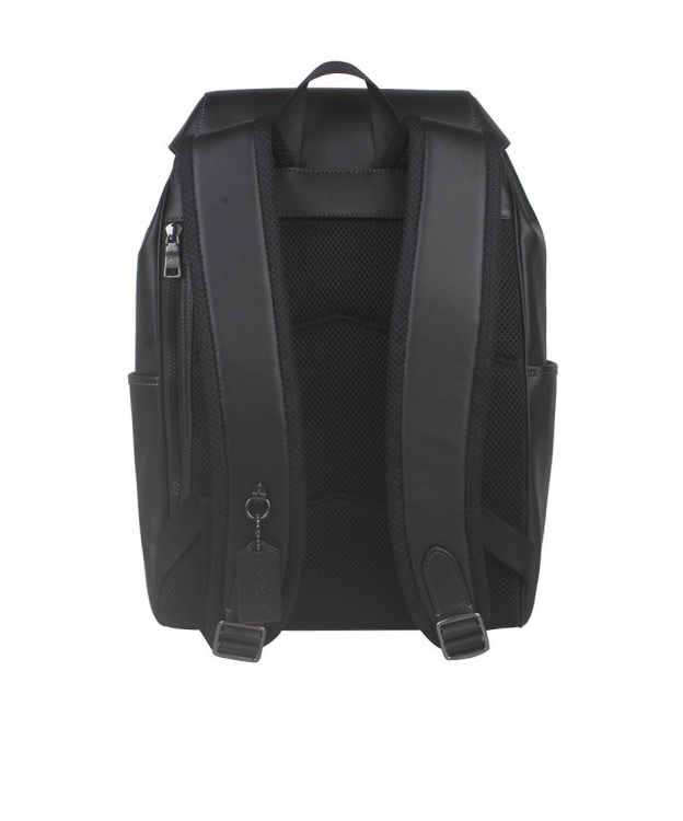 Coach Logo Backpack In Black