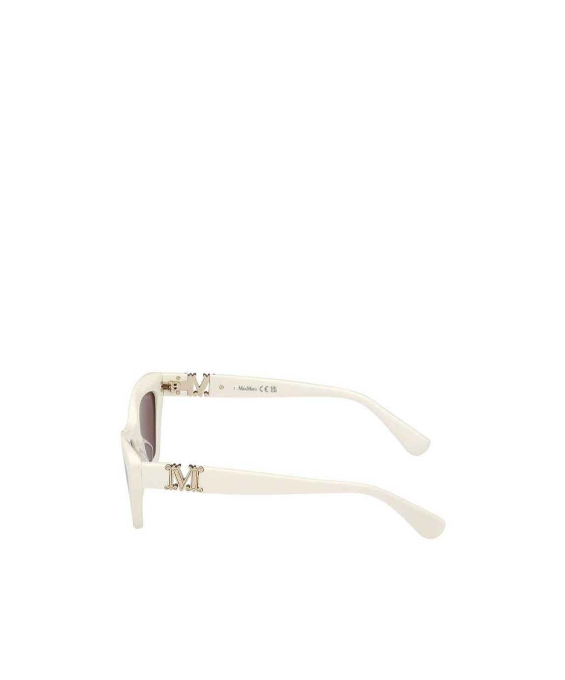 Max Mara Emme13 Cat-eye Sunglasses In White