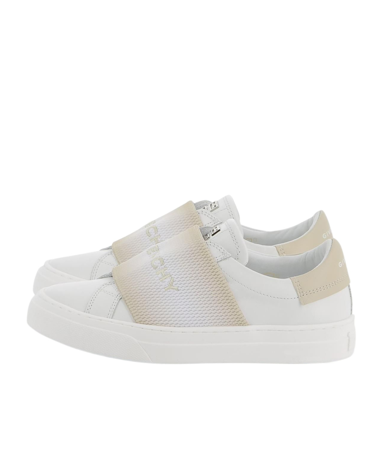 Givenchy Logo-embroidered Sneakers In White