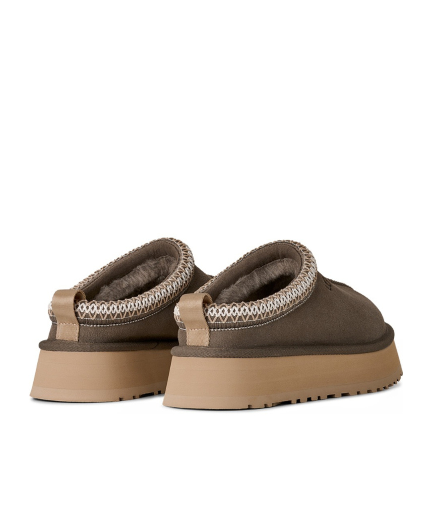 Ugg Patterned Platform Slippers In Multi